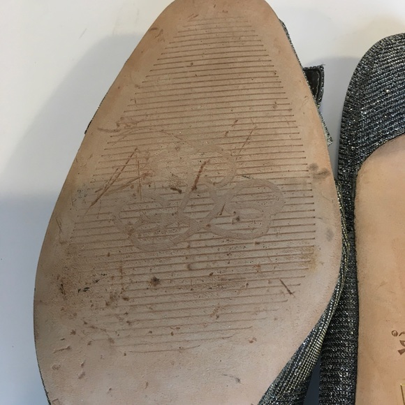 J RENEE Womens Slingback High Heels Sparkle Bows Rhinestones - Picture 10 of 16